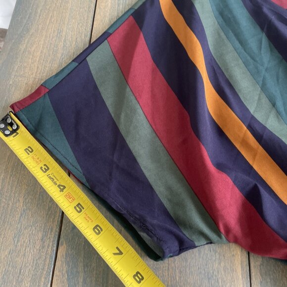 BloomChic Striped Dolman Sleeve Pocket Flutter Wrap Dress - Size 14-16 (Q8) - Picture 9 of 10